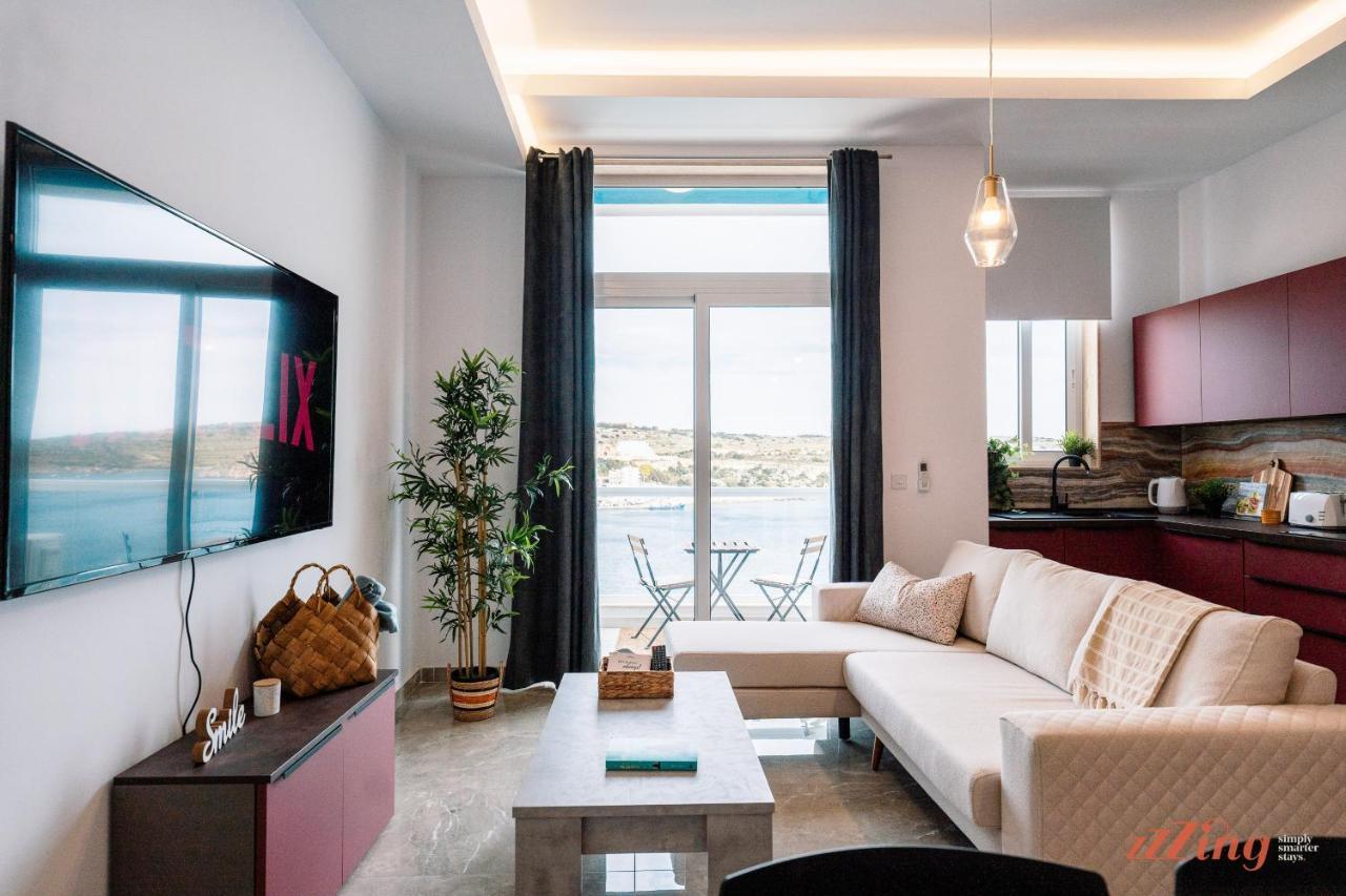 Seashore Stays - Stunning Apartments Right By The Sea St. Paul's Bay Exterior photo